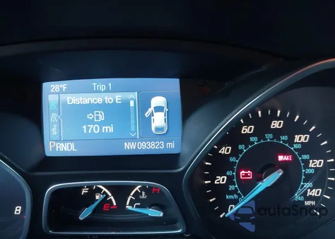 2014 Ford Focus Se z USA, uszkodzony, nr VIN 1FADP3F25EL146767